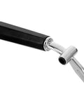 Adjustable Ice Cream Discharge Lever Handle For Soft Serve Machines Large Multipurpose Replacement Part For Home And Commercial Ice Cream Makers Easy Install Pro Grade Durable Shop Supply showing black handle and metal fitting