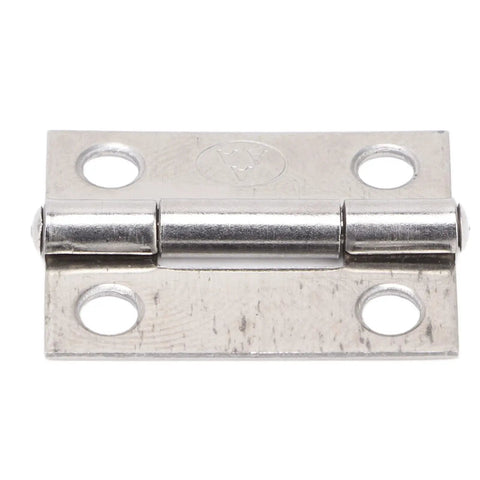 1 Inch Stainless Steel Butt Hinges 4 Hole Foldable Cabinet Hinges For Marine Boxes 10 Piece Set Heavy Duty Rust Resistant Easy Install
