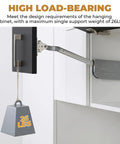 Smooth Operating Cabinet Lift Up Hinge With Hydraulic Buffer demonstrating 26.45 lb load capacity in aluminum alloy cabinet door hardware