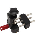 Pro Grade Table Clamp Vise For Woodworking with sturdy aluminum alloy, black finish shown on a white background