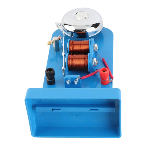 Electric Bell Science Experiment Kit for High School Students, Hands On Electromagnet Lab Tool With Vertical Acoustic Physics Demonstration