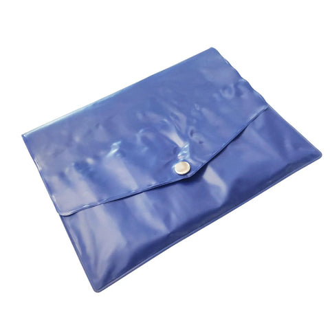 Blue vinyl snap-closure pouch for telescoping bore gauge set