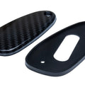 Carbon Fiber Look Antenna Block Off Delete Plate Cover Kit With Rubber Gasket For Honda Civic EG6 CX DX Si 1996 2000 JDM Style