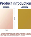 Product introduction showing front and back of Single Sided Copper Clad Laminate PCB Board 10x15cm Kit for Etching and DIY Circuits.