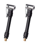 Heavy Duty Air Inflator Hose Adapter Converting Twist On Valve To Lock On Tire Chuck Connector all steel design with locking feature.