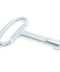 Heavy Duty Double Bit Enclosure Key Compatible With Rittal Cabinets Built Like A Tank For Rock Solid Performance No Fuss Zinc Alloy Chrome Finish