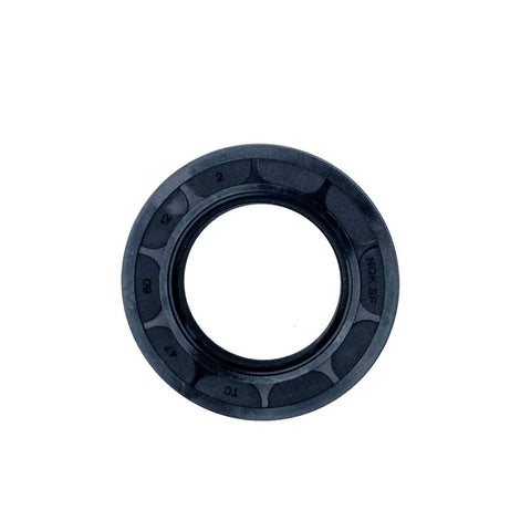 Solid Heavy Duty Front Load Washer Tub Bearing And Seal Kit Replacement For Frigidaire Kenmore Crosley, close-up of black seal ring.