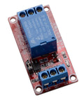 Four Pack 5V 1 Channel Relay Module Shield With Optocoupler, High And Low Level Trigger, Plug And Play DIY Friendly For Microcontrollers