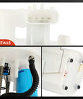 Electric Fuel Pump Module Assembly With Sending Unit For Ford F-150 2015 2019 V6 2.7L 3.5L Engines Without Extended Range Tank Direct Replacement Designed For Easy Drop In Installation And Long Lasting Performance, showing close-up details