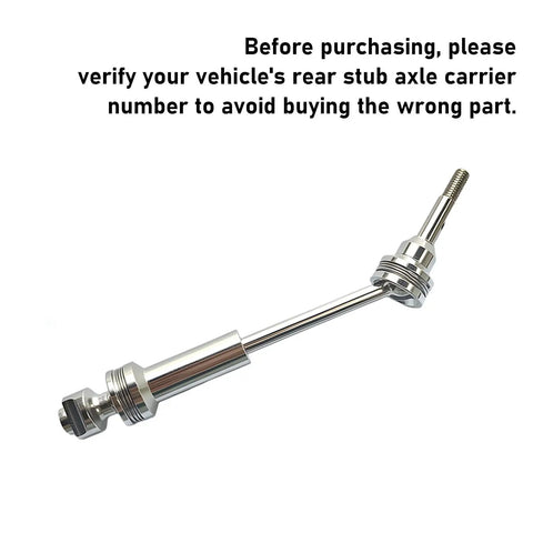 Stainless Front And Rear CVD Drive Shaft Upgrade Set For One Tenth Scale Slash VXL 4X4 Rustler VXL 4X4 Stampede VXL 4X4 Hoss VXL 4X4