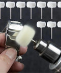 Mini Felt Polishing Brush Wheel Set With 60 Pieces 3mm Shank For Rotary Tools Drills And Pneumatic Polishers Pro Grade Jade Buffing Wheels