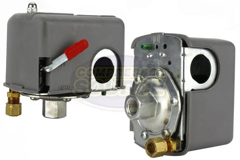 9013FHG12J52M1X Pumptrol Pressure Switch With Unloader And On Off Lever For Air Compressors 95 To 125 Psi One Port Operation Dur