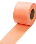 Waterproofing Membrane Roll 30 Mils Thick 5 In By 98.5 Ft Underlayment For Tile Floors Showers And Bathrooms Orange Polyethylene Fabric Waterproof Barrier Durable And Easy To Install