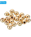 M4 Thread Cap Nuts Knob Pack Of 50 For Furniture And Lighting Sweet Ball Style Screw Caps Nut Covers In French Gold, side view
