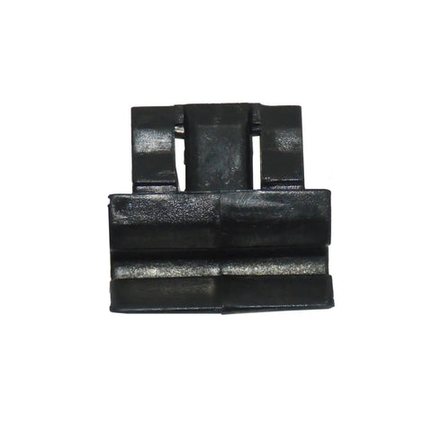 Premium Black Nylon Front Box Buckle Trunk Clip Replacement For Tesla Model 3 Hood Latch Retainer Oem 147287200c close-up view