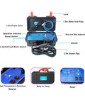 Heavy Duty Home Steam Cleaner With Stainless Steel And ABS Build 120C High Temp 3.5Bar Steam In 20 Seconds 1700W US Plug 110V toolbox view