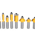 35 Piece Tungsten Carbide Router Bit Set With Half Inch Drive Shank For Doors Tables Shelves Cabinets And DIY Woodworking