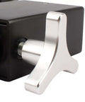 Close-up of Bead Roller Beader Tool's adjustment knob for Easy Beading For Intake And Intercooler Piping, Heavy Duty for Auto Builds