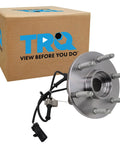 Front Wheel Hub And Bearing Assembly For 4x4 With ABS And 6-Lug Fits 1999-2006 Chevy Silverado GMC Sierra Tahoe Suburban Yukon And Escalade Premium Direct Replacement Front Hub Bearing Assembly with box