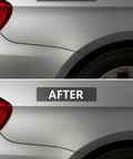 Before and after using Clear Coat Scratch Repair Pen For Cars Quick And Easy Auto Scratch Fix That Fills And Seals Minor Scratches