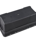 Portable 10 Inch Plastic Toolbox With Dual Layer Organization For Electricians, Carpenters And DIY Projects, Jobsite Ready Lightweight Case