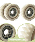 Three Pack E Bike Motor Gear 35T Oblique Planetary Gear Replacement Parts With 10mm Bearing For 500W 750W 1000W Hub Motors