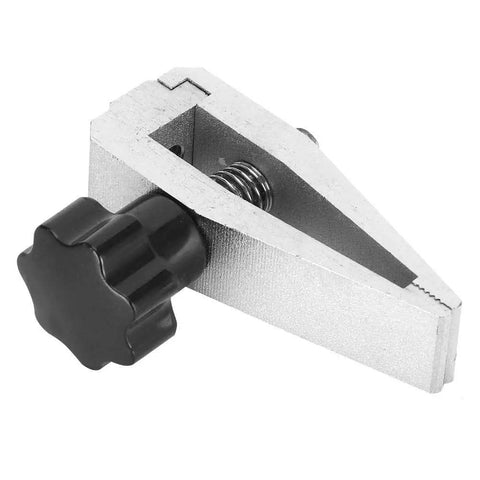 Beefy Stainless Steel Push Pull Force Fixture With 500N Tensile Tester Jaw, Heavy Duty Clamp, Anti-Slip Knob, For Testing Rubber Cables, Paper, And Other Destructive Materials