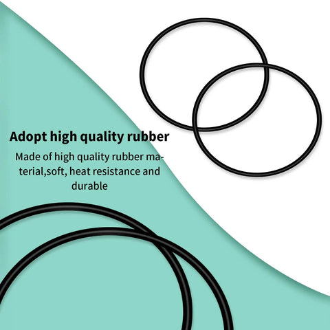 High quality rubber O-rings for durability and heat resistance