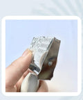 Close-up of Totally Versatile Rubber Date Stamp With Rotating Mechanism For Scrapbooking And Office Tasks ergonomic handle.