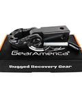 Beefy Aluminum 2x2 Hitch Receiver And Mega Shackle Kit 32,000 Lbs MBS 16,000 Lbs WLL For Real Heavy Duty Towing And Off Road Recovery