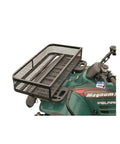 ATV Front Cargo Basket Luggage Carrier Rack Heavy Duty Steel 36 Inches By 17 Inches By 5.25 Inches With Side Rails to haul gear