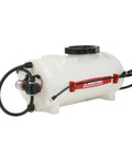 8 Gallon Chemical Resistant Tank Sprayer For ATV And UTV With 12V Diaphragm Pump 1 GPM Adjustable Nozzle 15 Foot Hose