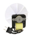 Front view of Universal Bathroom Vent Fan Motor Replacement Kit With 50 CFM 120V 3000 RPM Continuous Duty Air Over For Nutone And Broan Hoods