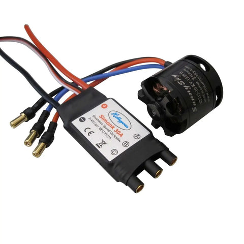 X2212 10 1250KV Brushless Motor With SimonK 30A ESC Bundle for Quadcopters Like F450 F550 Multicopters