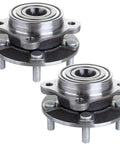 Front Wheel Hub Bearing Set 2 Pack Drop In For Dodge Stealth 1991 To 1996 And Mitsubishi 3000GT 1991 To 1999 Lancer 2.0L 2003 To 2006 Lancer 2.4L 2004 To 2006 Left And Right Fits VKBA6925 512217 4245002070