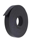 Heavy Duty Black Rubber Upholstery Tack Strip 11 Yard Roll 0.6 Inch Wide showing a roll of solid black rubber trim for furniture edges.