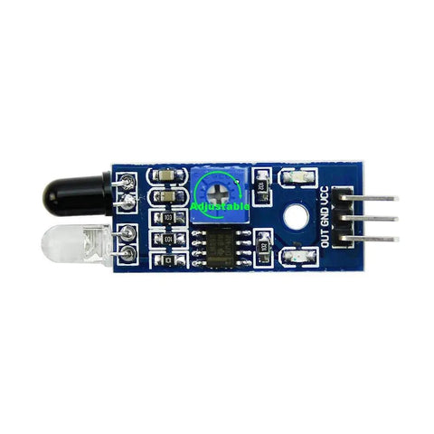 10 Pack Infrared Obstacle Avoidance Sensor Modules For Arduino Raspberry Pi Smart Car Robots With IR Transmitters Receivers And Photoelectric Switches Great For Line Tracking And Auto Driving