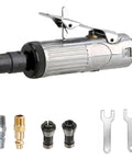 Heavy Hitter Mini Air Die Grinder Delivering Killer 25000 Rpm with attachments for detailed polishing and grinding.