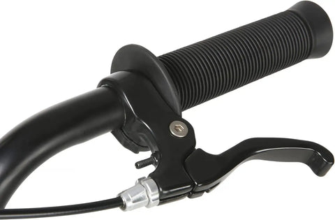 Tony Hawk 720 20 Inch BMX Bike Built For Speed And Durability handlebar and brake lever details, sturdy black grip