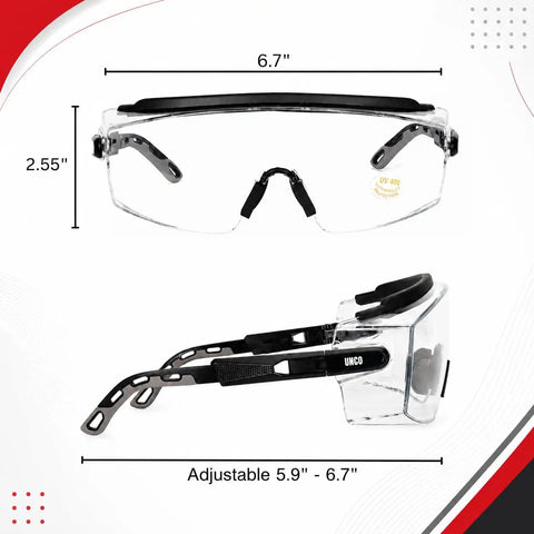 Top Shelf Safety Goggles Featuring A Slick Fit Designed To Slide Right Over Prescription Frames For Crystal Clear Wraparound Vision And Reliable Side Shield Protection Delivering Serious Eye Coverage On Every Weekend Grind Or Daily Shop Job With Zero