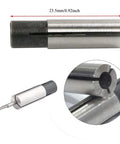 Five-Piece 1/4 to 1/8 Inch Collet Chuck Driver Adapters For CNC Engraving Machines ER Collet Conversion Kit, close-up view