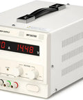 Front angle view of Bench Power Supply 0 To 30V 0 To 20A Variable DC Regulated Pro Grade Power Source with Coarse and Fine Adjustment