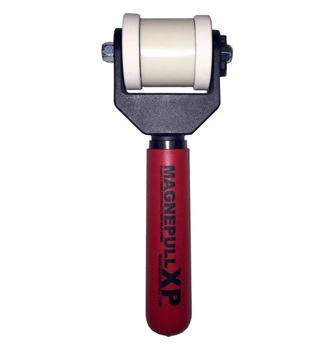 XP1000-LC Magnetic Wire Puller With Flexible Steel Leader And Durable Case, red nylon handle, and radial magnet design
