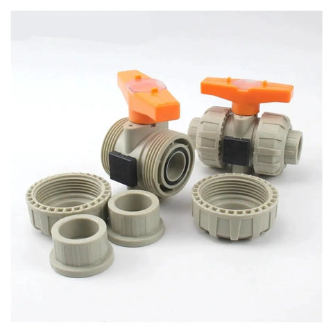 Bulletproof Double True Union Ball Valve For Industrial Water Lines And Plumbing Hose Connectors Delivers Drip Free Performance with connectors.