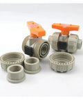 Heavy Duty Double True Union Ball Valve For Industrial Plumbing And Water System Connections Solid Slip Shut Off Fitting and connectors