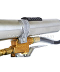 18 Inch Internal Spray Crevice Tool for Upholstery, carpet cleaning and auto detailing pro grade wand with brass valve 500 PSI