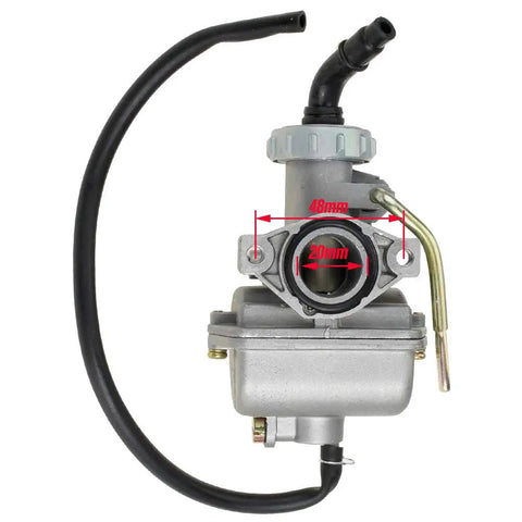 PZ20 Carburetor Upgrade For 50cc To 125cc Chinese Kids ATV Quad Dirt Bike Go Kart 4 Stroke Engines Plug And Play Ready