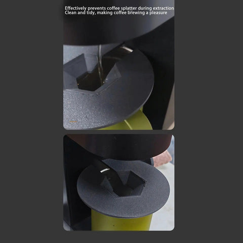 Coffee Cup Splash Guard for Home Brewing Machines No Mess Spill Proof PLA Splatter Shield Keeps Counters Clean