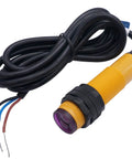 30Cm Adjustable M18 Diffuse Photoelectric Switch Sensor Three-Wire NPN Normally Open Proximity Sensor 6-36V DC E3F-DS30C4