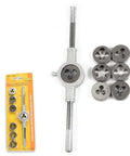 Premium Metric Die Wrench Kit Including 6 To 11 Pieces High Grade Bearing Steel Hand Tools For Thread Repair And Precision Projects That Rock. metric die wrench kit with 6 dies and handle, bearing steel, for thread repair